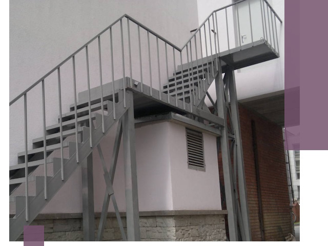 Монтаж пожарных лестниц под ключ в Партизанске с гарантией качества