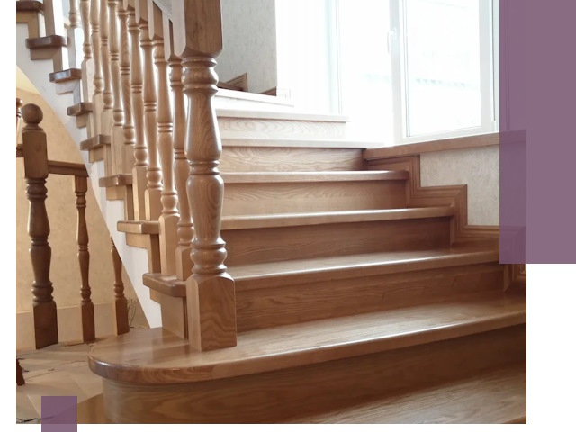 Реставрация деревянных лестниц в Партизанске — качественно и быстро