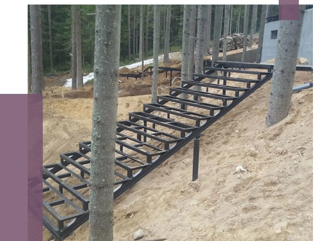 Монтаж металлических лестниц в Партизанске от 14221 руб. 