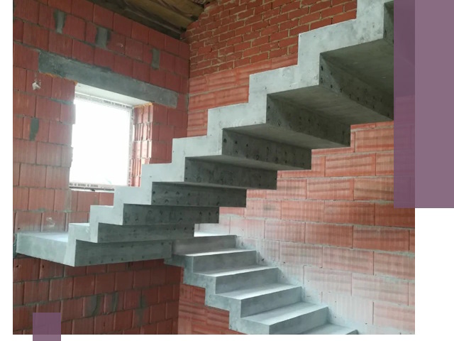 Бетонные лестницы под ключ в Партизанске: монтаж, демонтаж, ремонт