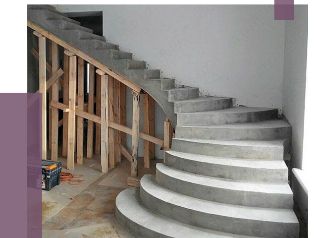 Изготовление бетонных лестниц под ключ в Партизанске от 20929 руб. | ПРОЛЁТ-Прт