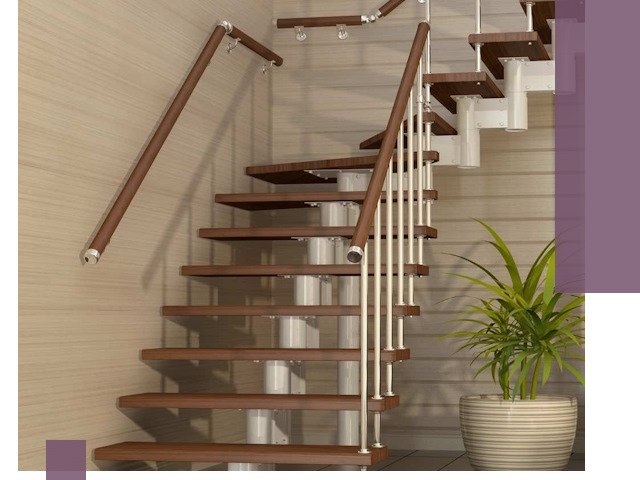 Изготовление модульных лестниц под ключ в Партизанске