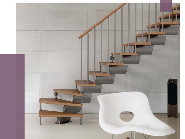 Монтаж модульных лестниц в Партизанске от 6654 руб. 