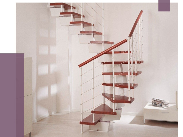 Изготовление лестниц на больцах в Партизанске от 10196 руб. | ПРОЛЁТ-Прт