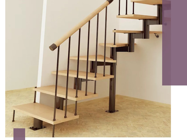 Монтаж лестниц на больцах в Партизанске — быстро и надежно