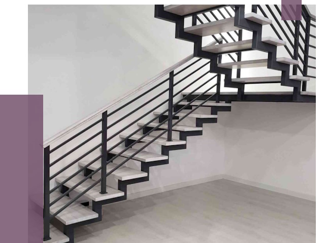 Лестницы на металлокаркасе под ключ в Партизанске от 13416 руб. | ПРОЛЁТ-Прт