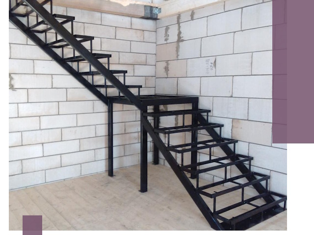 Лестницы на металлокаркасе под ключ в Партизанске — изготовление и монтаж