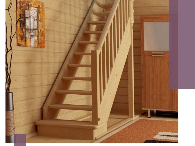 Лестницы эконом класса под ключ в Партизанске — недорого и быстро