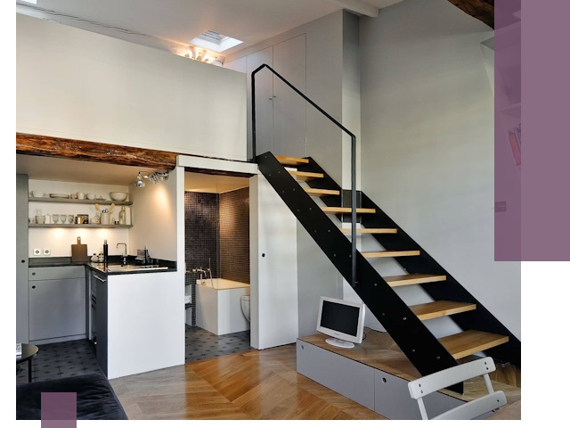 Лестницы на антресоль под ключ в Партизанске — изготовление и монтаж