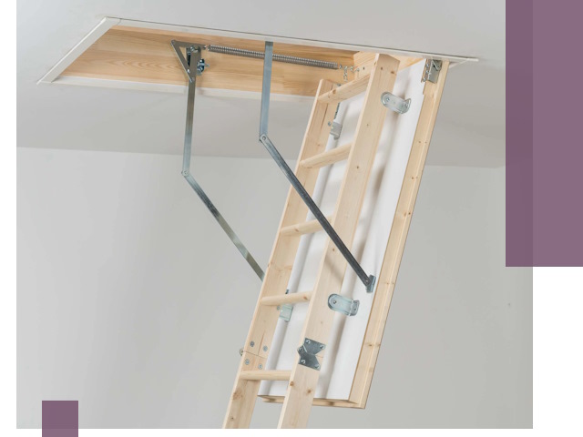 Установка чердачной лестницы под ключ в Партизанске