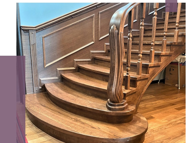 Дубовые лестницы под ключ в Партизанске от 185144 руб. — ПРОЛЁТ-Прт