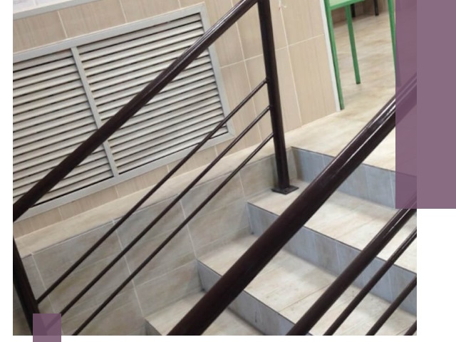 Изготовление перил из металла под ключ в Партизанске