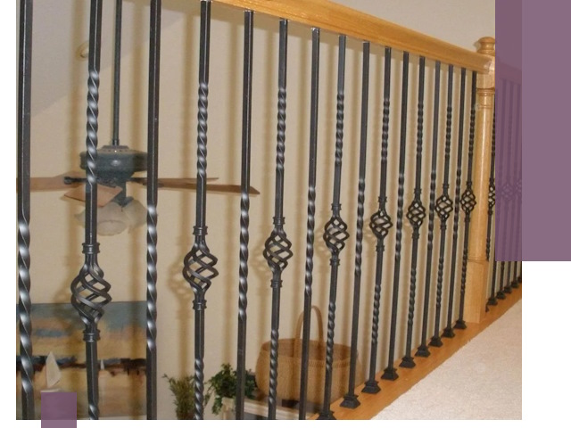 Изготовление и монтаж кованных перил в Партизанске под ключ