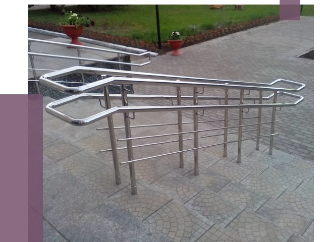 Перила для инвалидов в Партизанске от 7964 руб. под ключ | ПРОЛЁТ-Прт