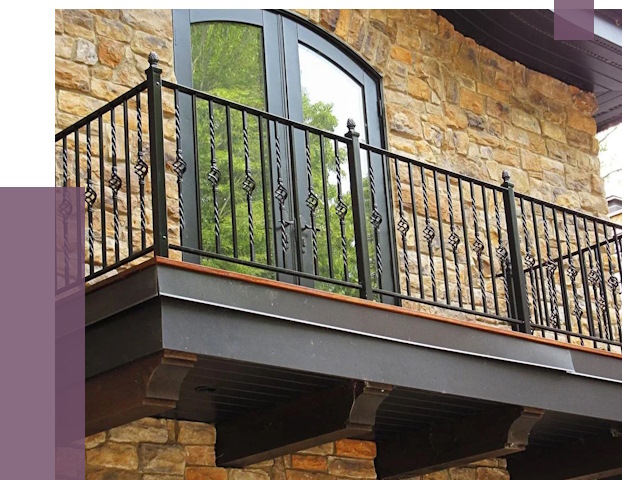 Балконные ограждения в Партизанске от 8425 руб. — купить | ПРОЛЁТ-Прт