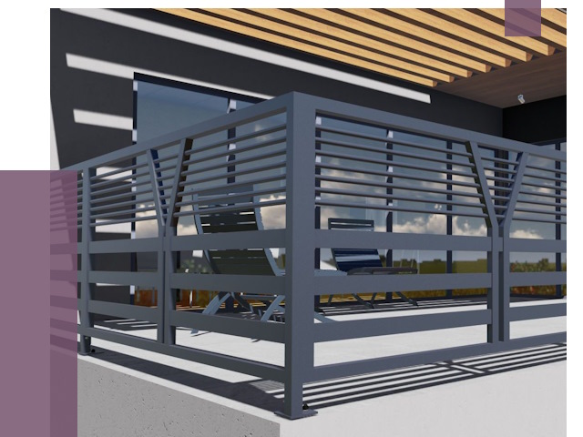 Изготовление балконных ограждений в Партизанске от 11270 руб. | ПРОЛЁТ-Прт