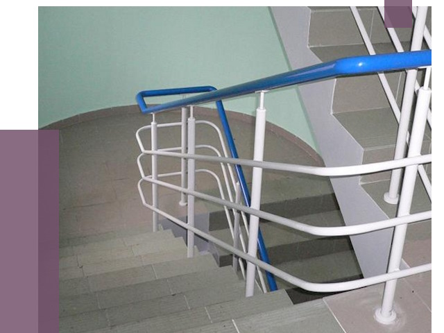 Перила в подъезде в Партизанске — установка и замена от 7781 руб. | ПРОЛЁТ-Прт