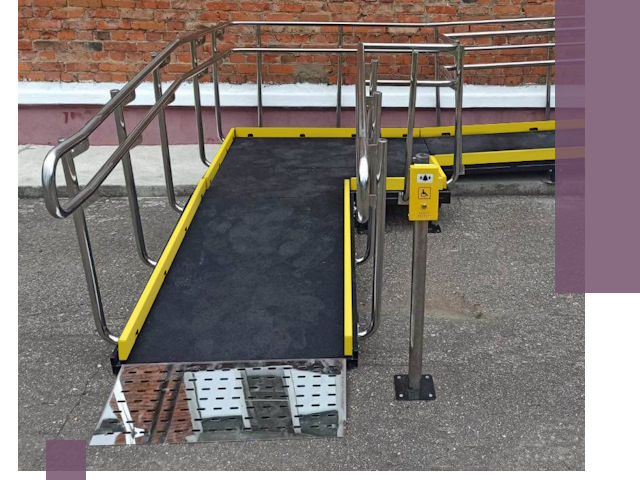 Изготовление наклонных пандусов для инвалидов в Партизанске