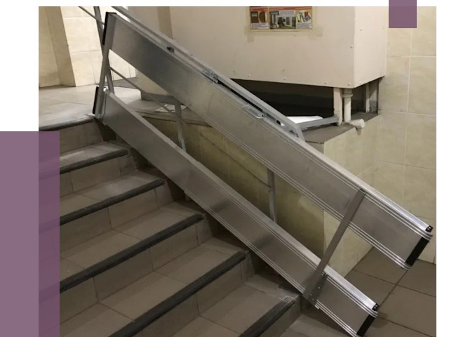 Откидные пандусы в Партизанске от 6976 руб. — купить | ПРОЛЁТ-Прт