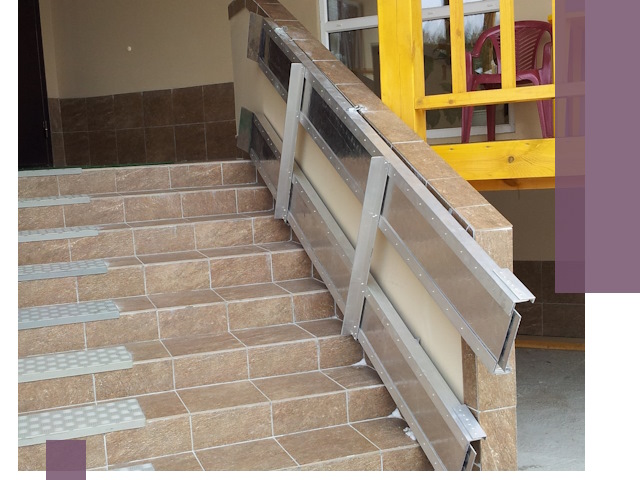 Откидные пандусы под ключ в Партизанске — монтаж и демонтаж