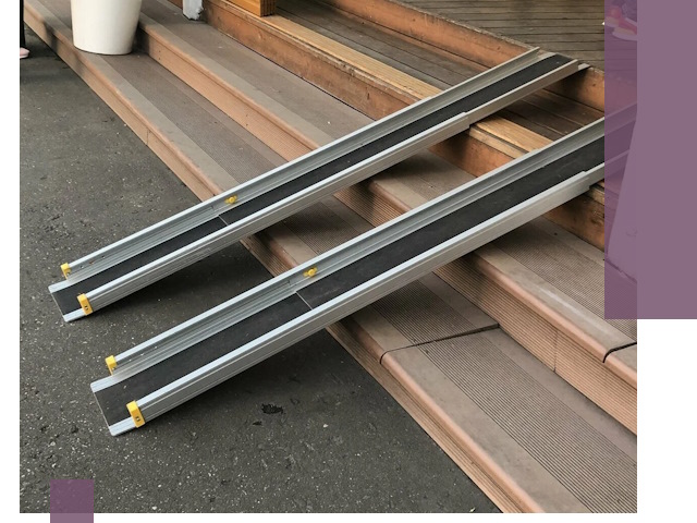 Телескопические пандусы под ключ в Партизанске — изготовление и монтаж