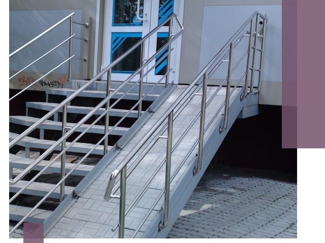 Пандус на крыльцо под ключ в Партизанске: монтаж и изготовление