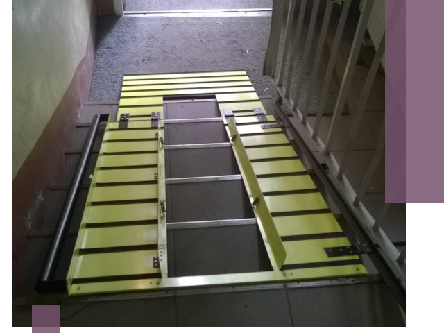 Профессиональный монтаж пандуса в подъезд в Партизанске