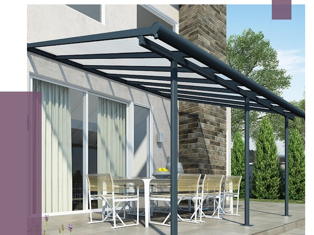 Навесы пристенные в Партизанске от 9552 руб. — монтаж и установка | ПРОЛЁТ-Прт