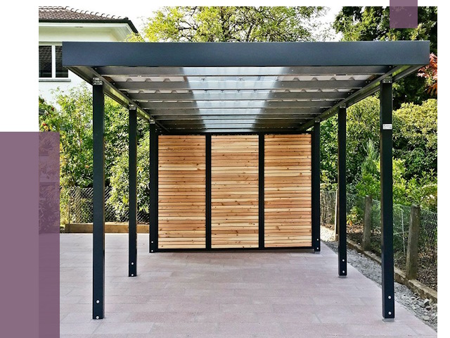 Отдельно стоящие навесы во дворе в Партизанске от 84254 руб. | ПРОЛЁТ-Прт