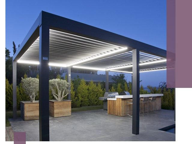 Навесы отдельно стоящие под ключ в Партизанске из металла и поликарбоната