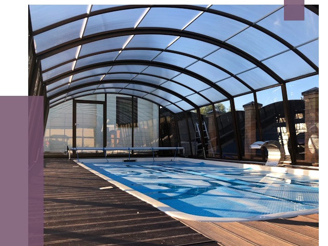 Навесы для бассейна в Партизанске от 17602 руб. под ключ | ПРОЛЁТ-Прт