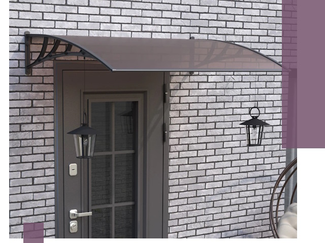 Недорогие козырьки и навесы под ключ в Партизанске