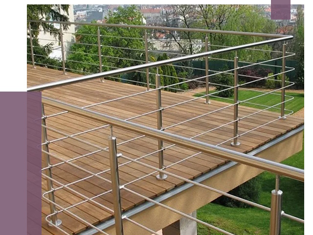 Алюминиевые парапеты в Партизанске под ключ от 8157 руб. 