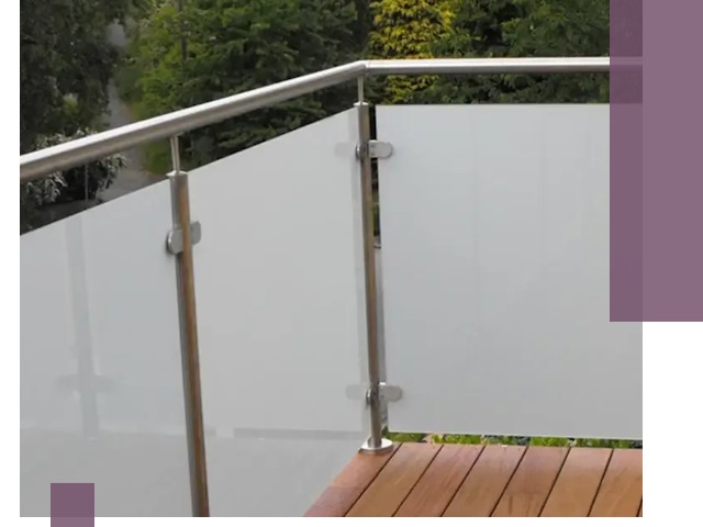 Алюминиевые парапеты для балконов и террас в Партизанске