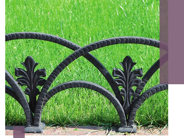 Декоративные металлические бордюры под ключ в Партизанске