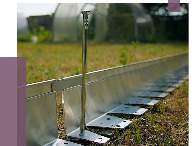 Металлические бордюры для газона в Партизанске от 4508 руб. | ПРОЛЁТ-Прт