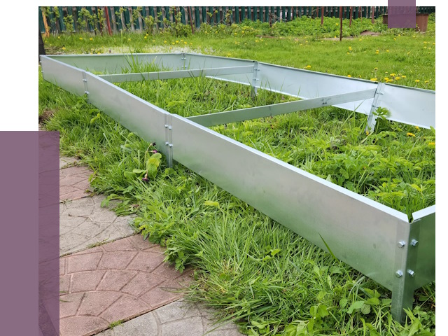 Металлические бордюры для грядок в Партизанске от 1878 руб. 