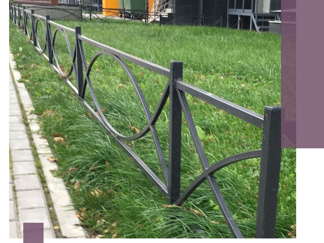 Газонные ограждения из металла в Партизанске — монтаж и продажа