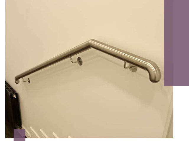 Изготовление пристенных поручней в Партизанске под ключ за сроки